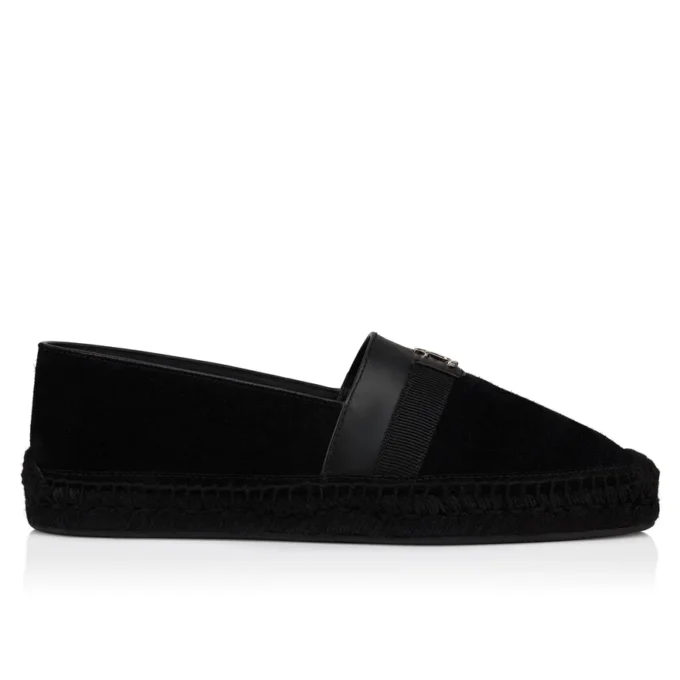 Alfarica – Espadrillas – Pelle nabuk rovesciata – Nero – Uomo Alfarica – Espadrillas – Pelle nabuk rovesciata – Nero – Uomo