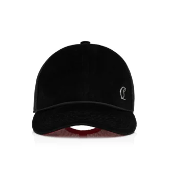 Aliochitto – Cappello da camionista – Velluto – Nero