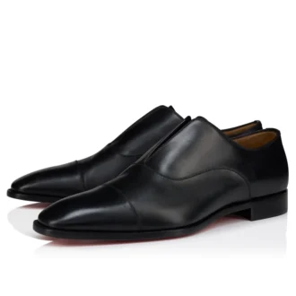 Alpha Male II – Oxford – Pelle di vitello – Nero – Uomo