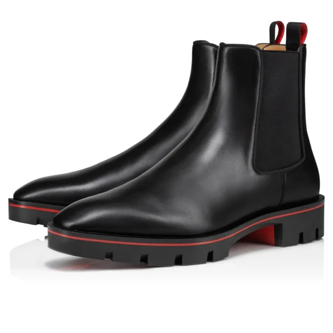 Alpinosol – Stivali – Pelle di vitello liscia – Nero – Uomo Alpinosol – Stivali – Pelle di vitello liscia – Nero – Uomo