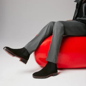 Alpinosol – Stivali – Pelle di vitello – Nero – Uomo