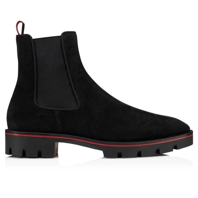 Alpinosol – Stivali – Pelle di vitello – Nero – Uomo