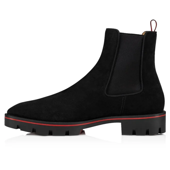 Alpinosol – Stivali – Pelle di vitello – Nero – Uomo