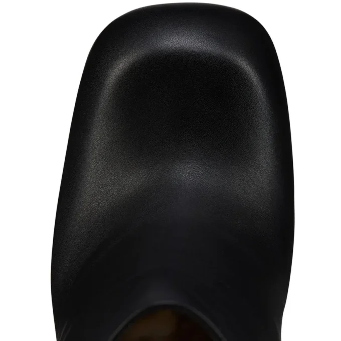 Aquabootie – Stivali con tacco basso da 160 mm – Pelle di vitello – Nero – Donna Aquabootie – Stivali con tacco basso da 160 mm – Pelle di vitello – Nero – Donna