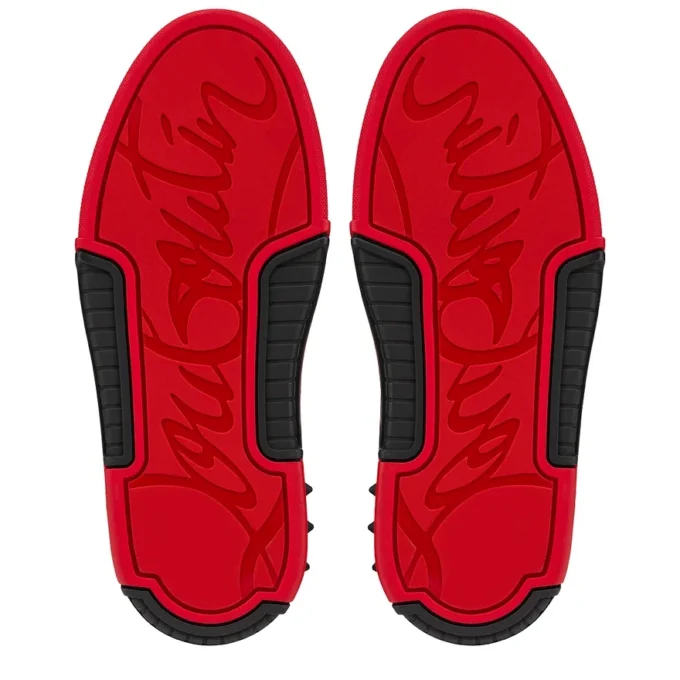 Astroloubi – Sneakers – Pelle di vitello e pelle scamosciata – Nero – Uomo Astroloubi – Sneakers – Pelle di vitello e pelle scamosciata – Nero – Uomo