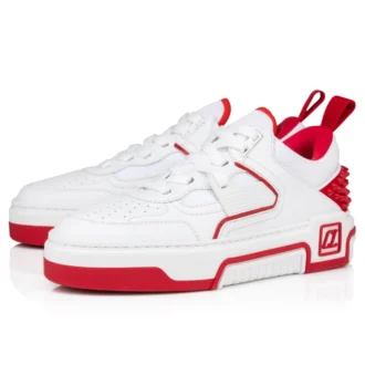 Astroloubi – Sneakers – Pelle di vitello, pelle scamosciata e pelle nappa – Bianco – Donna Astroloubi – Sneakers – Pelle di vitello, pelle scamosciata e pelle nappa – Bianco – Donna