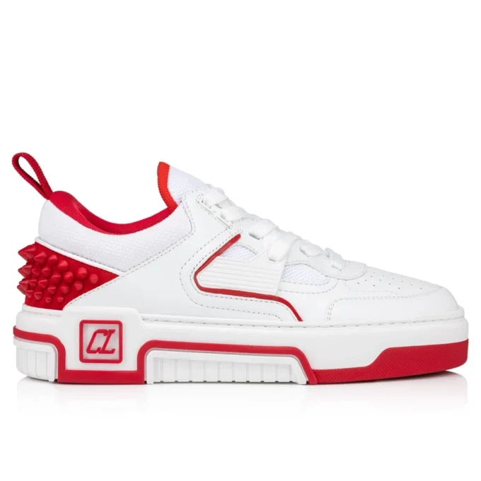 Astroloubi – Sneakers – Pelle di vitello, pelle scamosciata e pelle nappa – Bianco – Donna Astroloubi – Sneakers – Pelle di vitello, pelle scamosciata e pelle nappa – Bianco – Donna