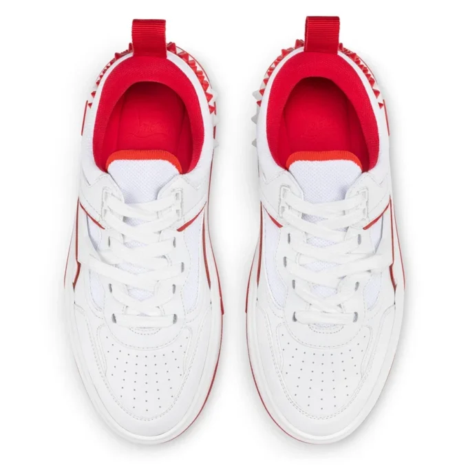 Astroloubi – Sneakers – Pelle di vitello, pelle scamosciata e pelle nappa – Bianco – Donna Astroloubi – Sneakers – Pelle di vitello, pelle scamosciata e pelle nappa – Bianco – Donna