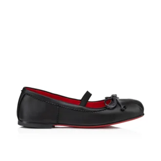 Baballet – Ballerine – Pelle di agnello nappa – Nero – Bambini