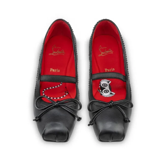 Baballet – Ballerine – Pelle di agnello nappa – Nero – Bambini