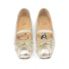 Baballet – Ballerine – Pelle nappa laminata – Platine – Bambini Baballet – Ballerine – Pelle nappa laminata – Platine – Bambini