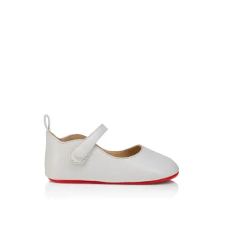 Baby Love Chick – Ballerine – Pelle di agnello nappa – Bianco – Bambino