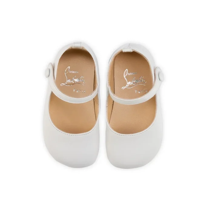 Baby Love Chick – Ballerine – Pelle di agnello nappa – Bianco – Bambino Baby Love Chick – Ballerine – Pelle di agnello nappa – Bianco – Bambino