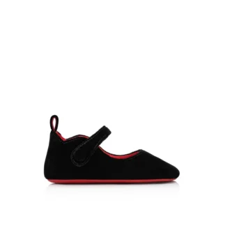 Baby Love Chick – Ballerine – Velluto – Nero – Bambino