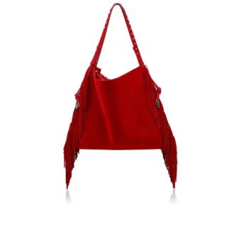 Baggy – Borsa Tote – Pelle di vitello rovesciata – Fever