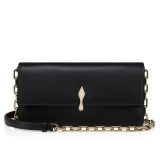 Bettina – Borsa a tracolla – Pelle di agnello nappa – Nero
