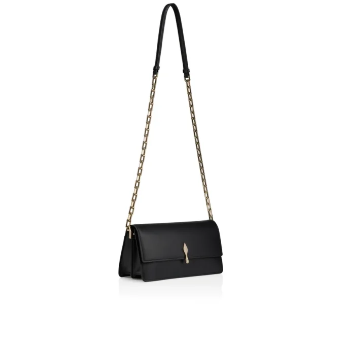 Bettina – Borsa a tracolla – Pelle di agnello nappa – Nero Bettina – Borsa a tracolla – Pelle di agnello nappa – Nero