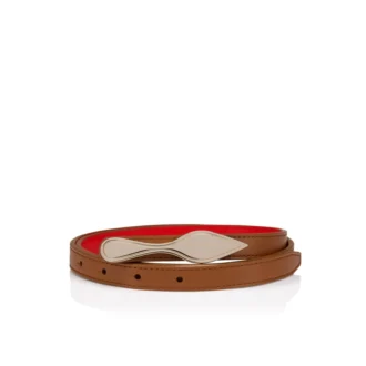 Bettina – Cintura – Pelle di vitello liscia – Cuoio