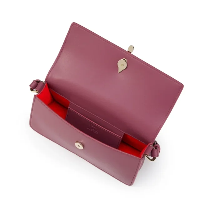Bettina Mini – Borsa a tracolla – Pelle di agnello nappa – Palacy