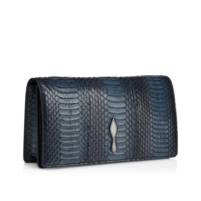 Bettina – Pochette – Pelle di serpente d’acqua – Nero Bettina – Pochette – Pelle di serpente d’acqua – Nero