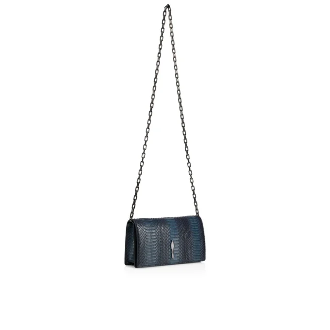 Bettina – Pochette – Pelle di serpente d’acqua – Nero Bettina – Pochette – Pelle di serpente d’acqua – Nero