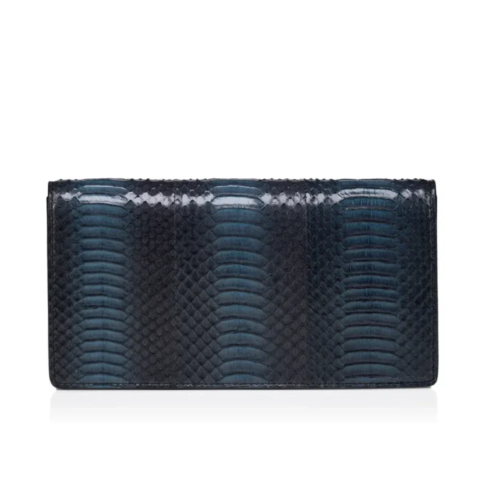 Bettina – Pochette – Pelle di serpente d’acqua – Nero Bettina – Pochette – Pelle di serpente d’acqua – Nero