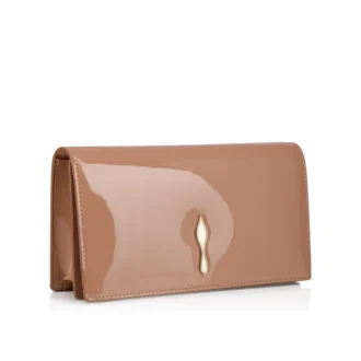 Bettina – Pochette – Pelle di vitello verniciata – Blush
