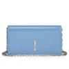 Bettina – Pochette – Pelle di vitello verniciata – Ceruleo Bettina – Pochette – Pelle di vitello verniciata – Ceruleo