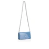 Bettina – Pochette – Pelle di vitello verniciata – Ceruleo Bettina – Pochette – Pelle di vitello verniciata – Ceruleo