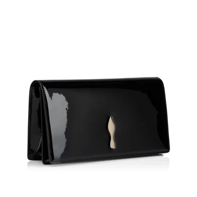 Bettina – Pochette – Pelle di vitello verniciata – Nero Bettina – Pochette – Pelle di vitello verniciata – Nero