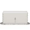 Bettina – Pochette – Pelle nappa perlata – Bianco Bettina – Pochette – Pelle nappa perlata – Bianco