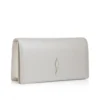 Bettina – Pochette – Pelle nappa perlata – Bianco Bettina – Pochette – Pelle nappa perlata – Bianco