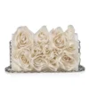 Bettina – Pochette – Raso crepe – Bianco Bettina – Pochette – Raso crepe – Bianco