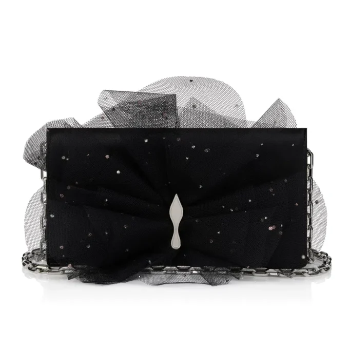 Bettina – Pochette – Raso crepe – Nero Bettina – Pochette – Raso crepe – Nero