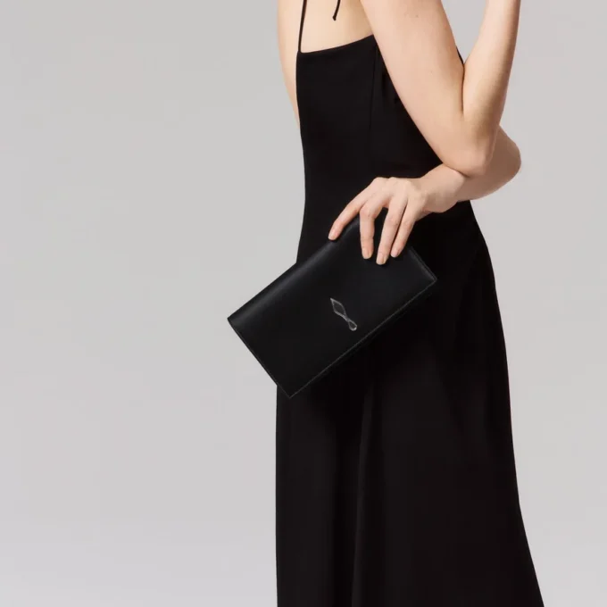 Bettina – Pochette – Raso crepe – Nero Bettina – Pochette – Raso crepe – Nero