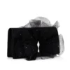 Bettina – Pochette – Raso crepe – Nero Bettina – Pochette – Raso crepe – Nero