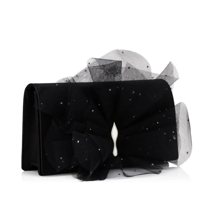 Bettina – Pochette – Raso crepe – Nero Bettina – Pochette – Raso crepe – Nero