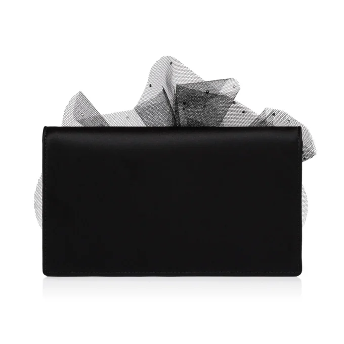 Bettina – Pochette – Raso crepe – Nero Bettina – Pochette – Raso crepe – Nero