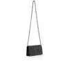 Bettina – Pochette – Veau Velours, strass e perle – Nero Bettina – Pochette – Veau Velours, strass e perle – Nero