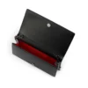 Bettina – Pochette – Veau Velours, strass e perle – Nero Bettina – Pochette – Veau Velours, strass e perle – Nero