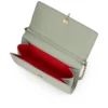 Bettina – Portafoglio con catena – Pelle di agnello nappa – Haiiro