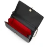 Bettina – Portafoglio con catena – Pelle di agnello nappa – Nero Bettina – Portafoglio con catena – Pelle di agnello nappa – Nero