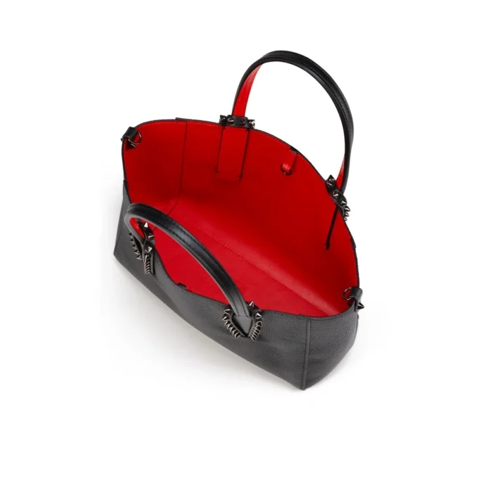 Cabata – Borsa Tote – Morbida pelle di vitello e borchie – Nero Cabata – Borsa Tote – Morbida pelle di vitello e borchie – Nero