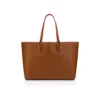 Cabata – Borsa Tote – Pelle di vitello e borchie – Cuoio Cabata – Borsa Tote – Pelle di vitello e borchie – Cuoio