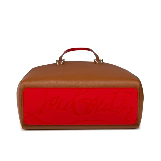 Cabata – Borsa Tote – Pelle di vitello e borchie – Cuoio Cabata – Borsa Tote – Pelle di vitello e borchie – Cuoio