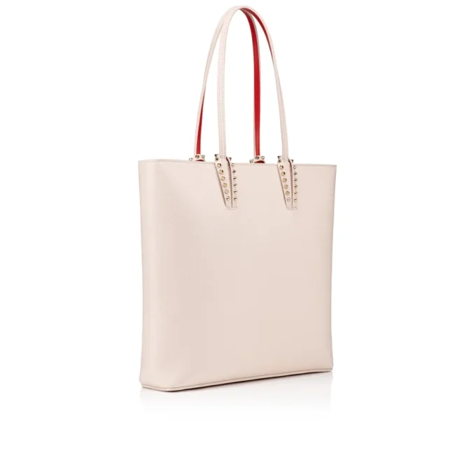 Cabata – Borsa Tote – Pelle di vitello e borchie – Leche Cabata – Borsa Tote – Pelle di vitello e borchie – Leche
