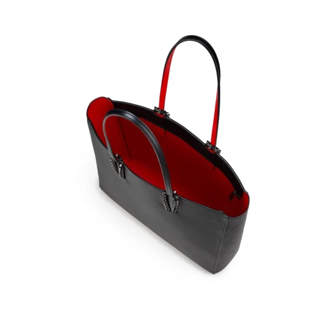 Cabata – Borsa Tote – Pelle di vitello e borchie – Nero Cabata – Borsa Tote – Pelle di vitello e borchie – Nero