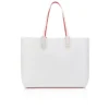 Cabata Large – Borsa Tote – Pelle di vitello e borchie – Bianco Cabata Large – Borsa Tote – Pelle di vitello e borchie – Bianco