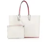 Cabata Large – Borsa Tote – Pelle di vitello e borchie – Bianco Cabata Large – Borsa Tote – Pelle di vitello e borchie – Bianco