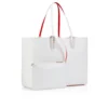 Cabata Large – Borsa Tote – Pelle di vitello e borchie – Bianco Cabata Large – Borsa Tote – Pelle di vitello e borchie – Bianco
